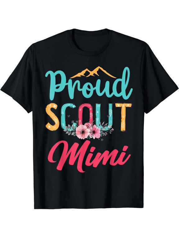 Proud Scout Mimi Happy Mother'S Day Camping Scouting Leader T-Shirt Unisex S-5XL Hot Trending Shirt, Vintage Birthday Gift