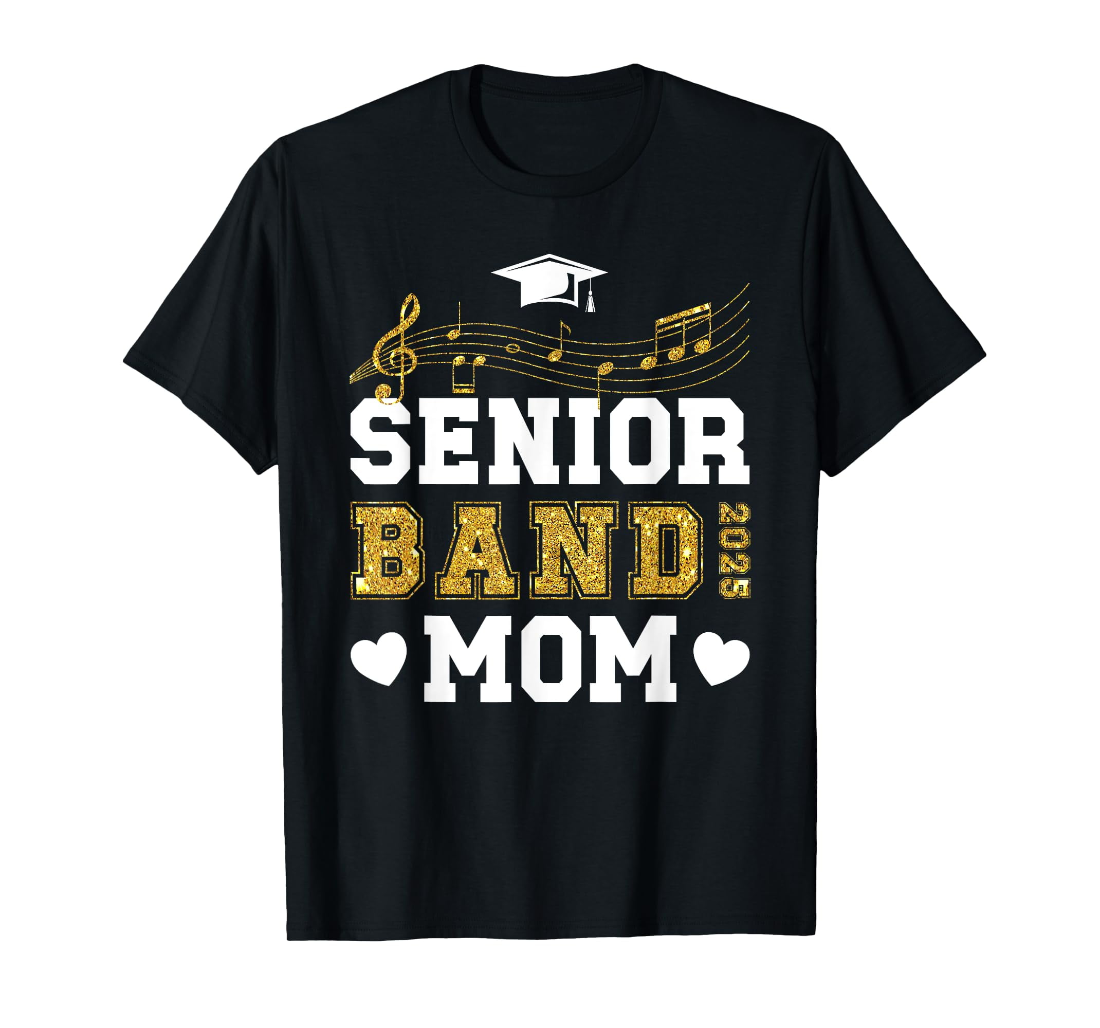 Proud Senior Band Mom 2025 Senior Marching Band Mama 2025 TShirt