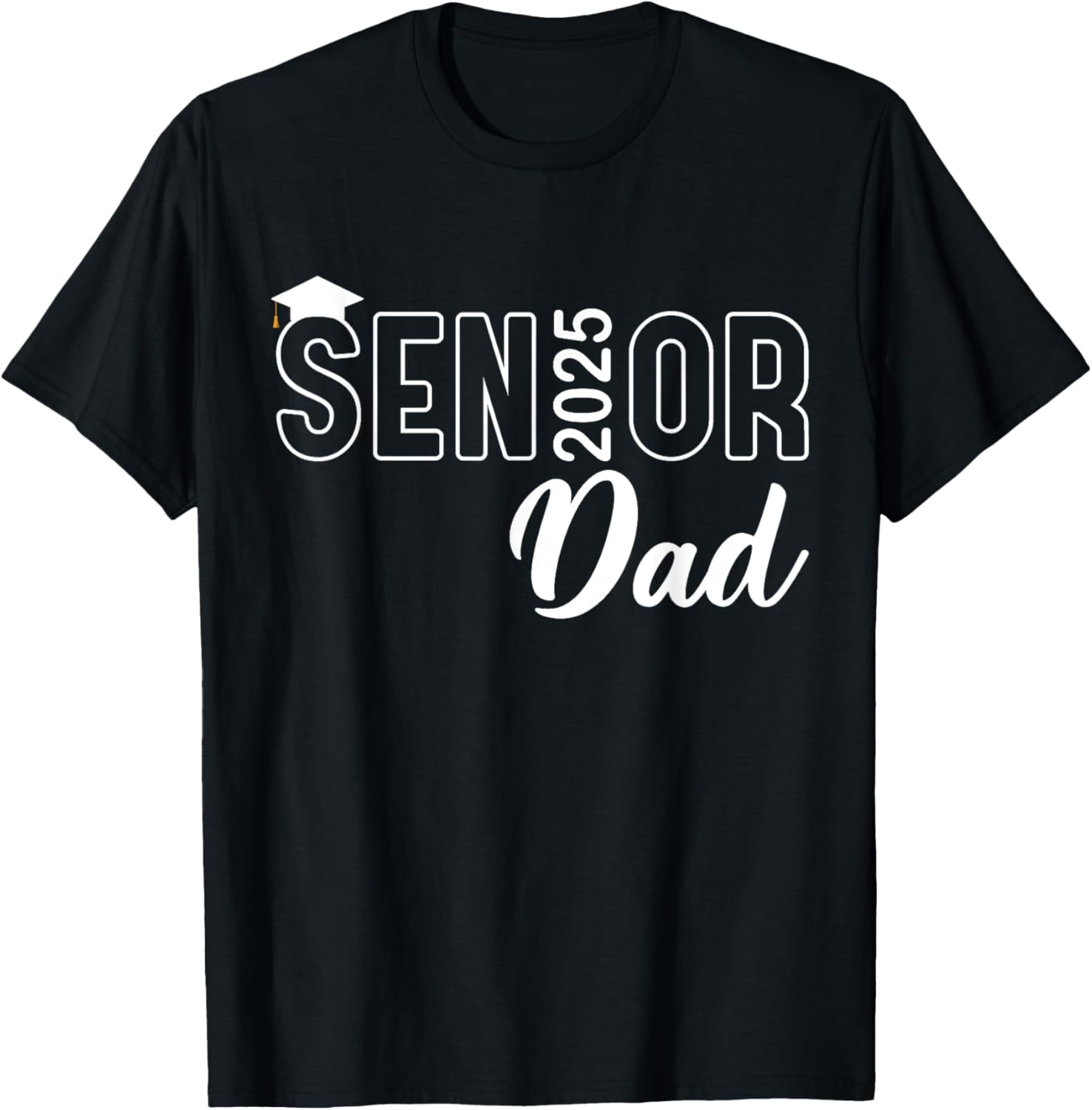 Proud Senior Dad 2025 Senior 2025 Dad Class Of 2025 Father TShirt
