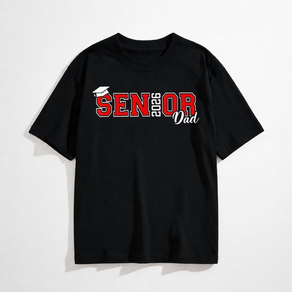 Proud Senior Dad 2026 Senior 2026 Dad Class Of 2026 Father T-Shirt