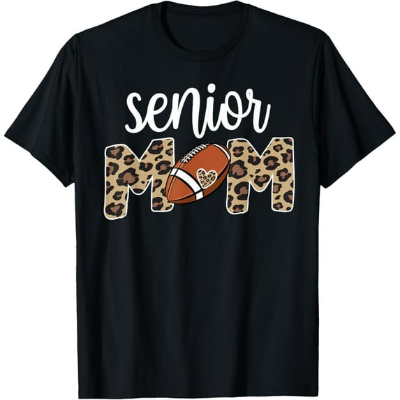 Proud Senior Mom Football Player Senior Mama T-Shirt