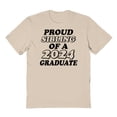 thumbnail image 1 of Proud Sibling Of A 2024 Graduate sand T-Shirt, 1 of 1
