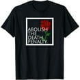 thumbnail image 1 of Proud Socialist AOC Rose Fist Abolish The Death Penalty Art T-Shirt, 1 of 4