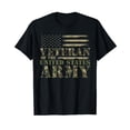 thumbnail image 1 of Proud Soldier United States Army USA Flag Camouflage Veteran T-Shirt, 1 of 5