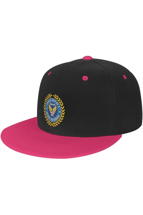 Proud Son of A WW2 Veteran Baseball Cap Unisex Adjustable Flat Brim Hip Hop Hat
