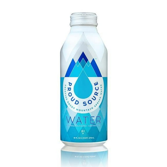 Proud Source  Alkaline Natural Water, 25.36 fl. oz - Pack of 12