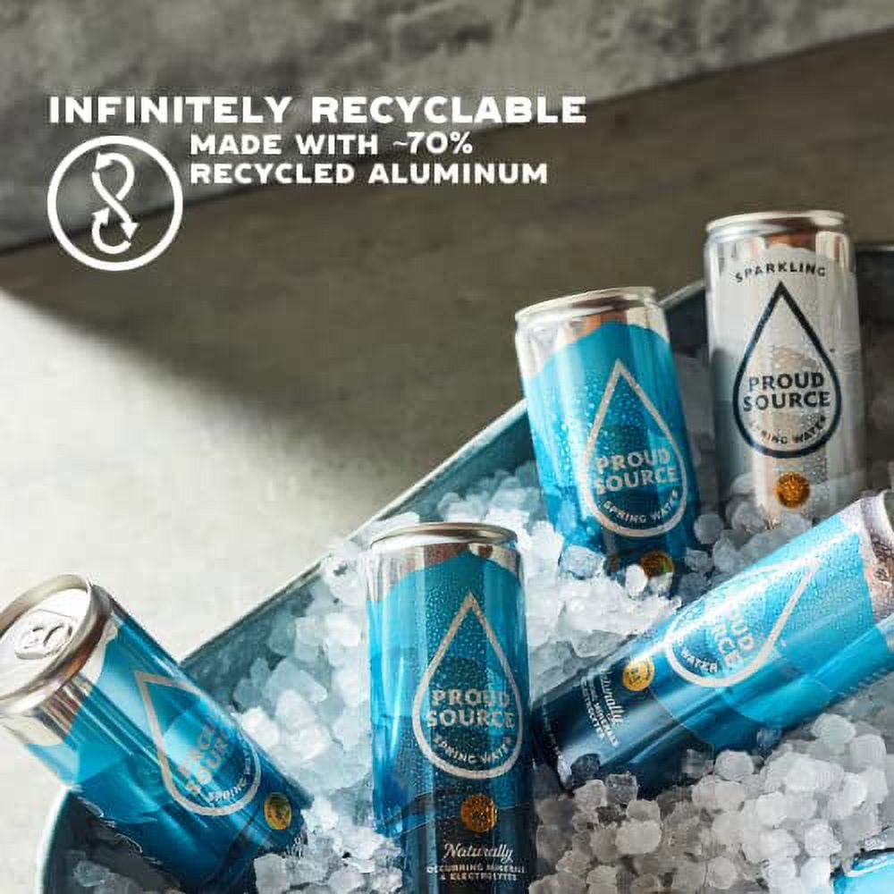 Proud Source Alkaline Spring Water, Natural Minerals + Electrolytes