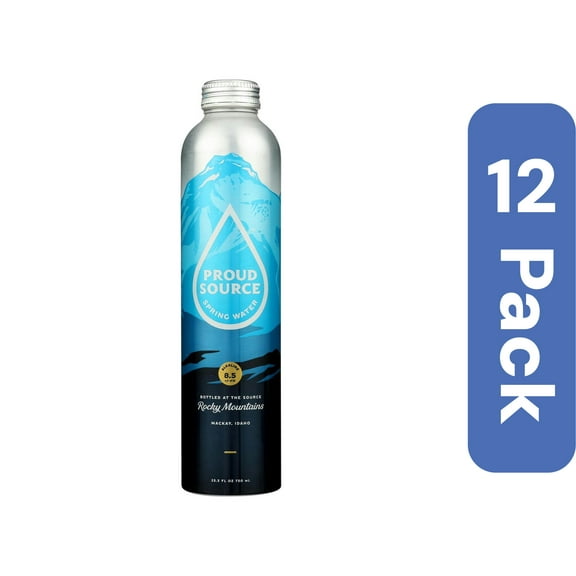 Proud Source Natural Alkaline Water 25.36 fl oz (Pack of 12)