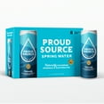 thumbnail image 1 of Proud Source Natural Spring Alkaline Water, 12 fl oz 8 Pack Cans, 1 of 8