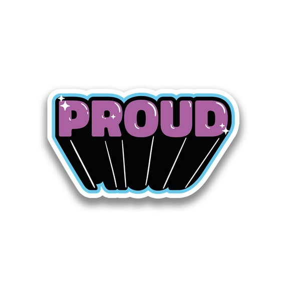 Proud Sticker -Smartprints Designs, Vinyl Sticker