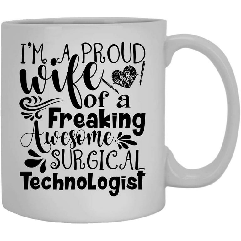 Funny Biomedical Technologist Mug - Nutritional Facts Coffee Mug Gift Idea