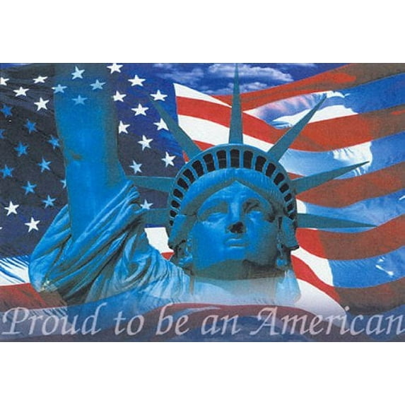 proud to be an ameriby mitchell funk 16x20 poster