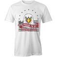 thumbnail image 1 of Proud To Be An American Eagle T-Shirt | Patriotic American White Tee Gift, 1 of 5