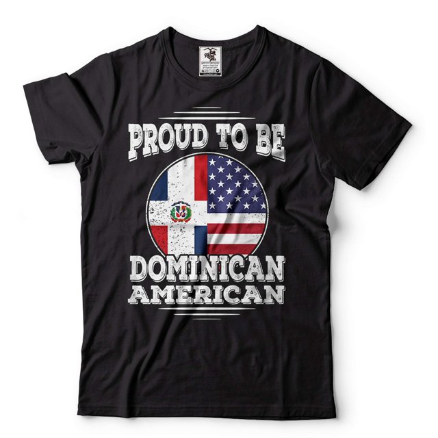 Dominican Republic Flag V-Neck T-Shirt – Unisex Soft Cotton Tee For Men & Women