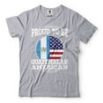 thumbnail image 1 of Proud To Be Guatemalan American Shirt Guatemala America Shirt Guatemalan Patriotic Tee Shirt (XX-Large Grey), 1 of 6