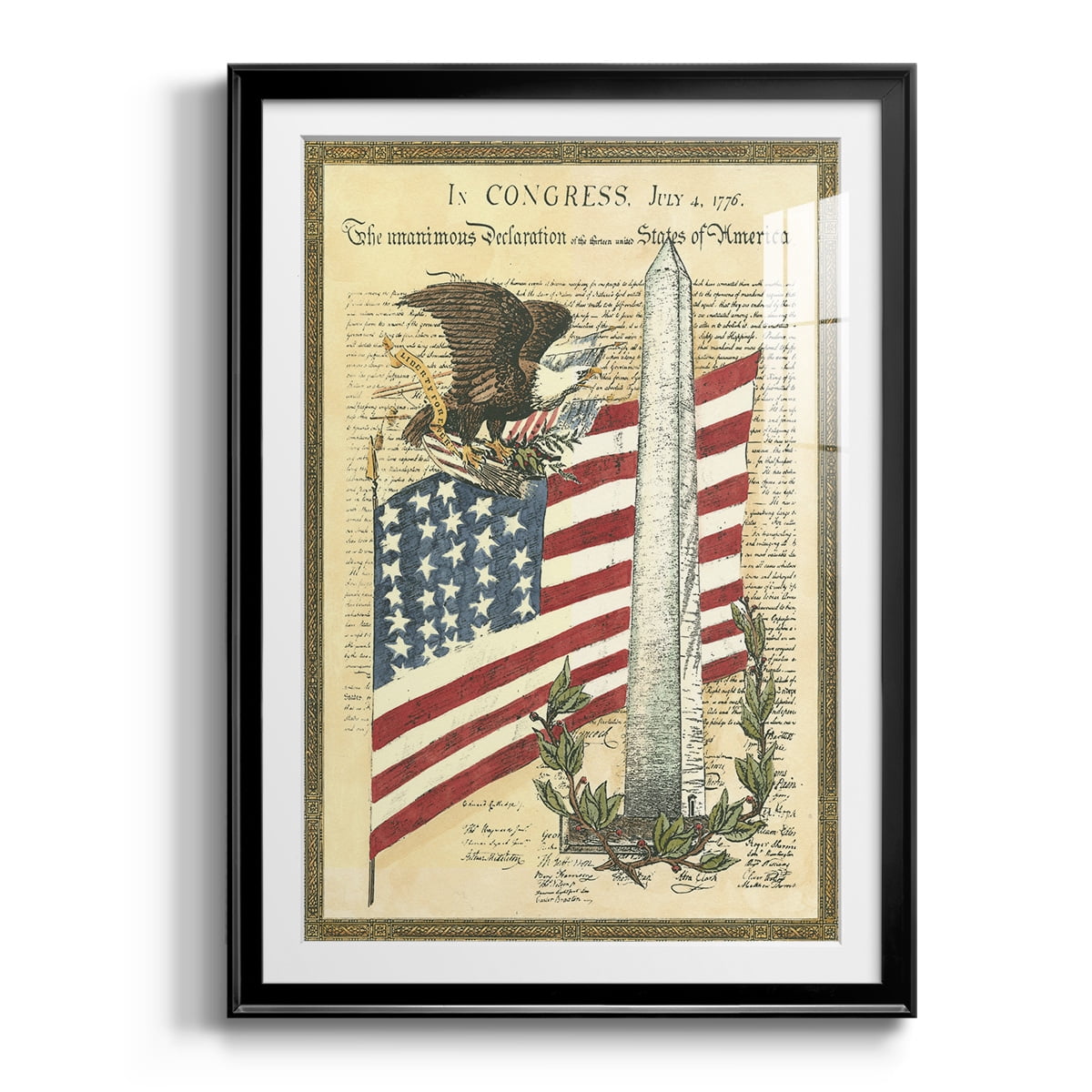 Proud To Be II Premium Framed Print - Ready to Hang