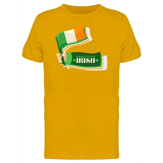 Proud To Be Irish Flag Tee Men's -Image by Shutterstock