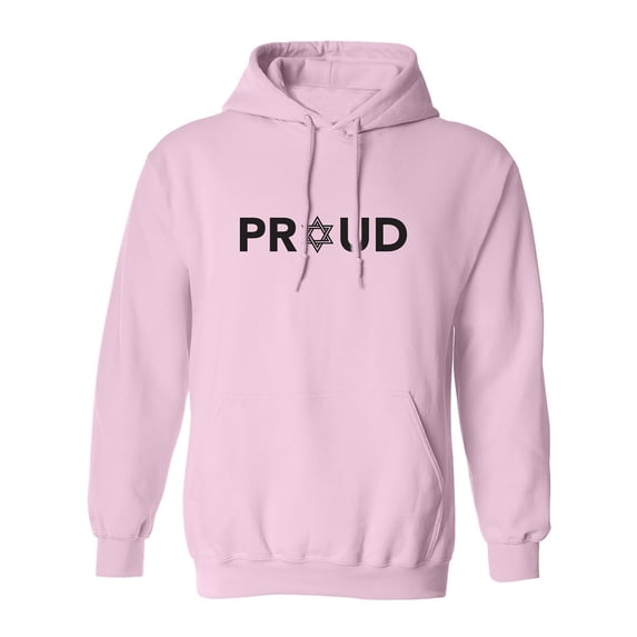 Proud To Be Jewish Adult Hooded Sweatshirt