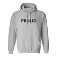 thumbnail image 1 of Proud To Be Jewish Adult Hooded Sweatshirt, 1 of 3