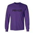 thumbnail image 1 of Proud To Be Jewish Adult Long Sleeve T-shirt, 1 of 3
