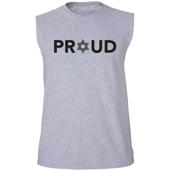 Proud To Be Jewish Adult Sleeveless Tee