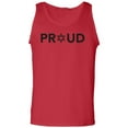 thumbnail image 1 of Proud To Be Jewish Adult Tank Top, 1 of 3