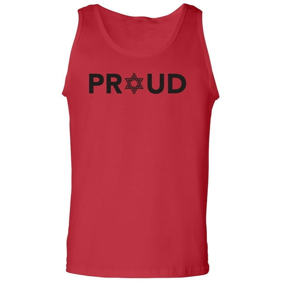 Proud To Be Jewish Adult Tank Top