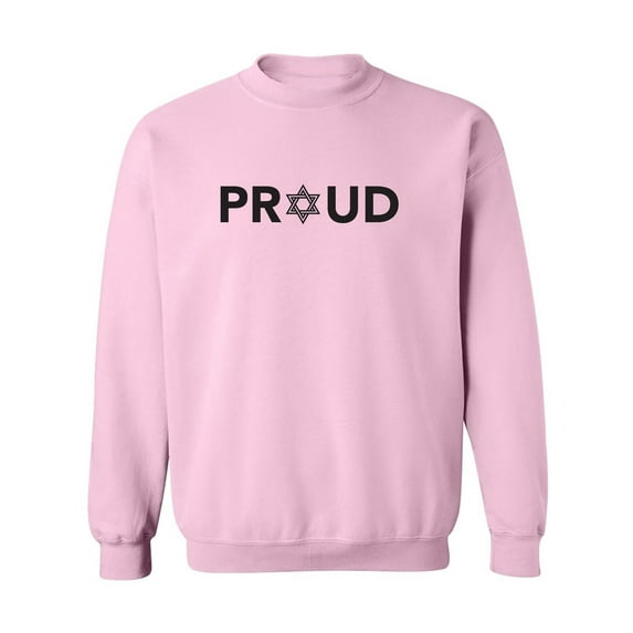 Proud To Be Jewish Crewneck Sweatshirt