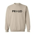 thumbnail image 1 of Proud To Be Jewish Crewneck Sweatshirt, 1 of 3