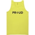 thumbnail image 1 of Proud To Be Jewish Neon Tank Top, 1 of 1