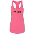 thumbnail image 1 of Proud To Be Jewish Racerback Tank, 1 of 2
