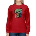 thumbnail image 1 of Proud To Be Myself. Sweatshirt Women -Smartprints Designs, Female 3X-Large, 1 of 4