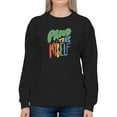 thumbnail image 1 of Proud To Be Myself. Sweatshirt Women -Smartprints Designs, Female x-Large, 1 of 4