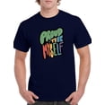 thumbnail image 1 of Proud To Be Myself T-Shirt Men -Smartprints Designs, Male 5X-Large, 1 of 4
