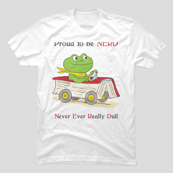 Proud To Be Nerd Funny Frog Meme T-shirt M2988599, Up to Size 5XL