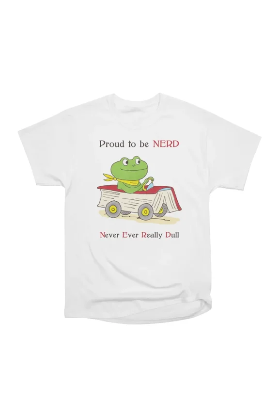 Proud To Be Nerd T-Shirt Tee Gift For Him Merch For Her Apparel For Friend