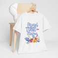 thumbnail image 1 of Proud Tubie Mama Unisex Heavy Cotton Tee, 1 of 5
