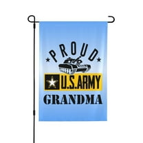 Proud U.S. Army Grandma Garden Flag 12.5 X 18 Inch Double Sided, Decorative Flag Balcony Courtyard Indoor Welcome Garden Flag
