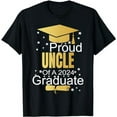 thumbnail image 1 of Proud UNCLE Of A 2024 Graduate Graduation T-Shirt, 1 of 5