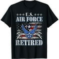 thumbnail image 1 of Proud US Air Force Retired VeteranShirt Veterans Day Gift T-Shirt, 1 of 3