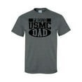 thumbnail image 1 of Proud USMC Dad Short Sleeve T-Shirt, 1 of 4
