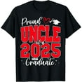 thumbnail image 1 of Proud Uncle of a Class of 2025 Graduate Senior Graduation T-Shirt, 1 of 5