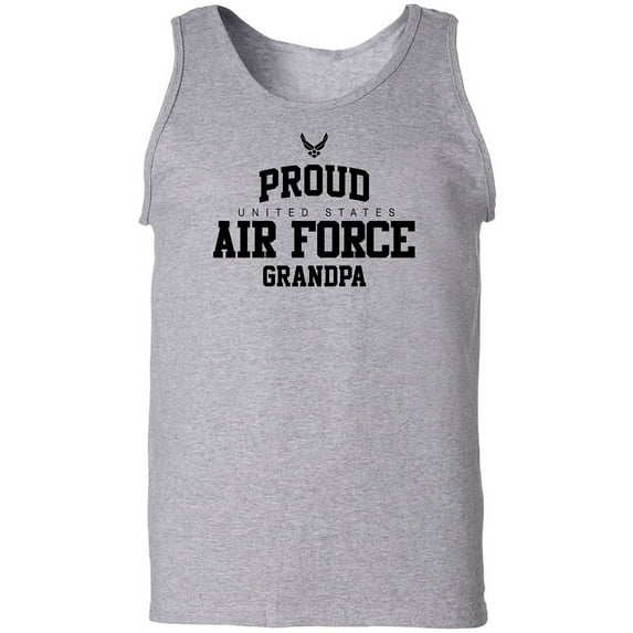 Proud United States Air Force GRANDPA Adult Tank Top