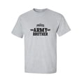 thumbnail image 1 of Proud United States Army BROTHER Adult Short Sleeve T-shirt, 1 of 4