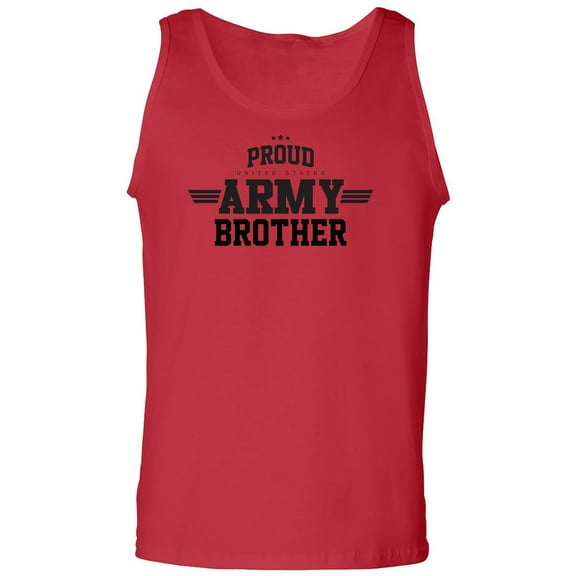 Proud United States Army BROTHER Adult Tank Top