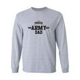 thumbnail image 1 of Proud United States Army DAD Adult Long Sleeve T-shirt, 1 of 3