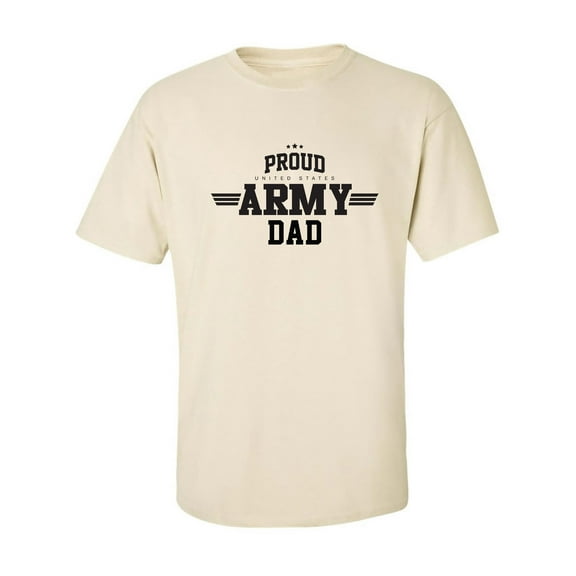 Proud United States Army DAD Adult Short Sleeve T-shirt