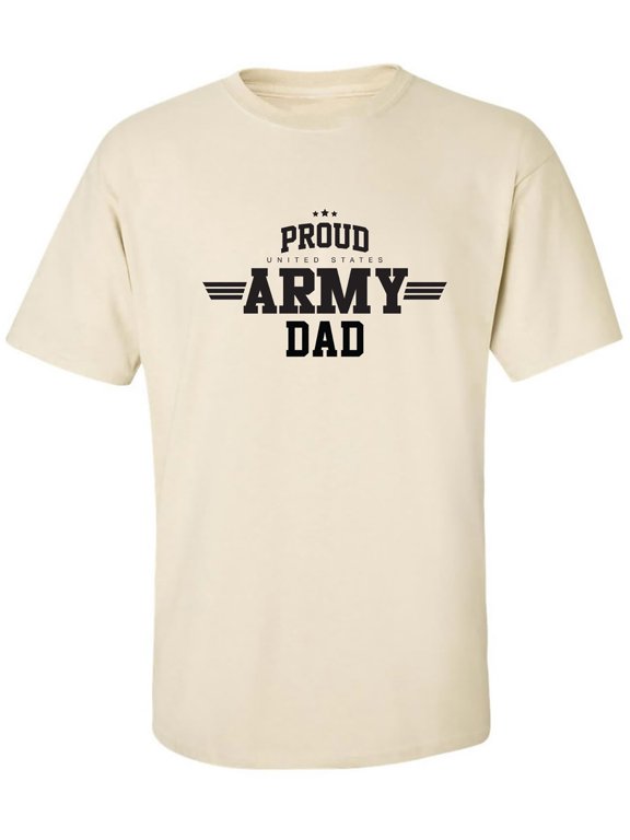 Proud United States Army DAD Adult Short Sleeve T-shirt