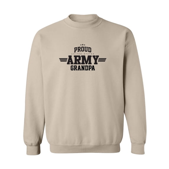 Proud United States Army GRANDPA Crewneck Sweatshirt