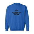 thumbnail image 1 of Proud United States Army SISTER Crewneck Sweatshirt, 1 of 3